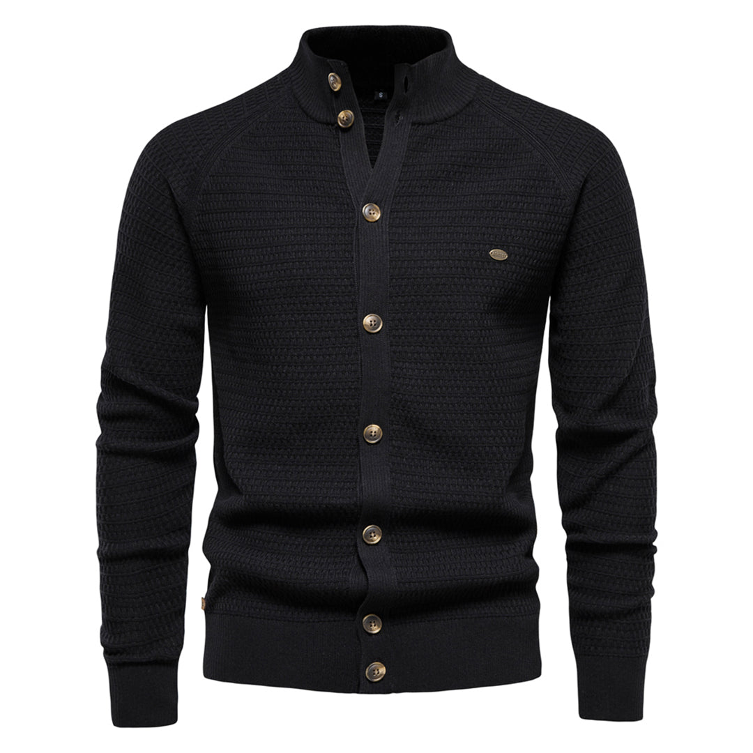 Benjamin- Klassisk strikket cardigan for menn