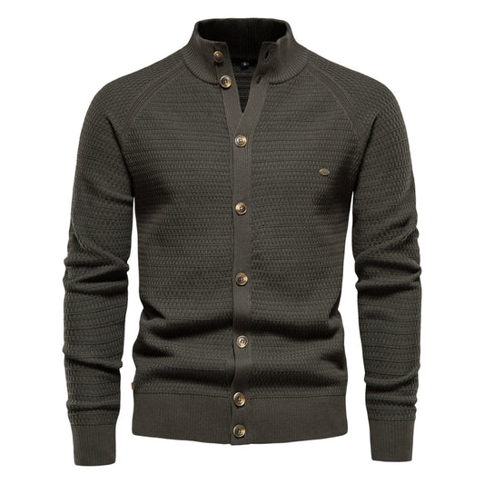 Benjamin- Klassisk strikket cardigan for menn