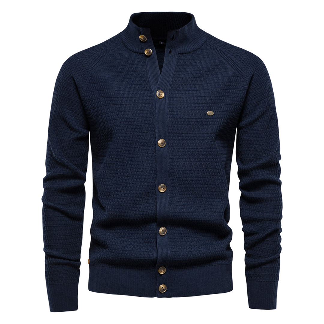 Benjamin- Klassisk strikket cardigan for menn